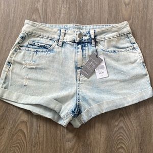 Empyre High Waisted Distressed Shorts